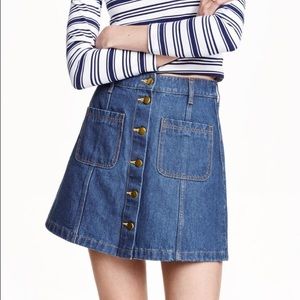 H&M Denim Skirt